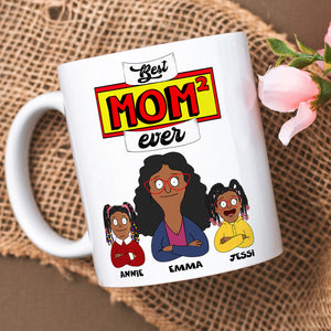 Personalized Gifts For Mom Coffee Mug Best Mom Ever 04TOLU250225HG - Coffee Mug - GoDuckee
