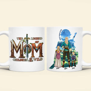 Personalized Gifts For Mom Coffee Mug Legend Of Mom Mother's Day 032QHTN190325HG - Coffee Mug - GoDuckee
