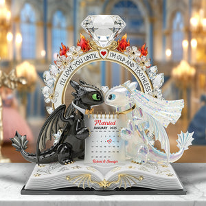 Couple Acrylic Plaque - Personalized Gifts For Couple 03tgqn230625 - Shaped Plaques - GoDuckee