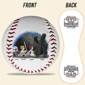 Personalized Gift For Dad Baseball Father's Day Galaxy Dad 031ACQN060425 - Baseball - GoDuckee