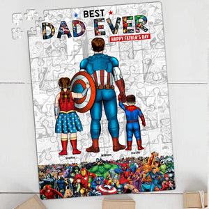 Personalized Gifts For Dad Jigsaw Puzzle 08qhqn060524pa Father's Day Gift - Jigsaw Puzzles - GoDuckee