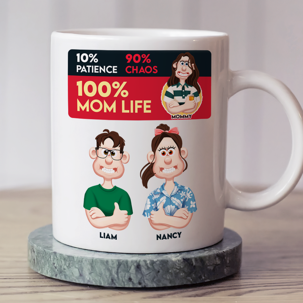 Personalized Gifts For Mom Coffee Mug 04topu180225pa - Coffee Mug - GoDuckee
