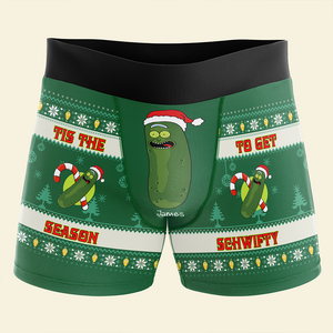 Personalized Christmas Gifts For Him, Naughty Couple Men's Boxer 06KADC170824 - Boxer Briefs - GoDuckee