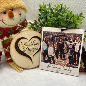 Custom Photo Gifts For Family Christmas Ornament Upload Family Photo 02acdt200724 - Ornament - GoDuckee