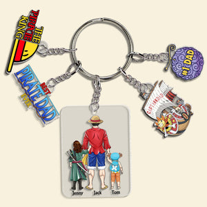 Personalized Gifts For Dad Keychain 04totn230524pa Father's Day - Keychains - GoDuckee