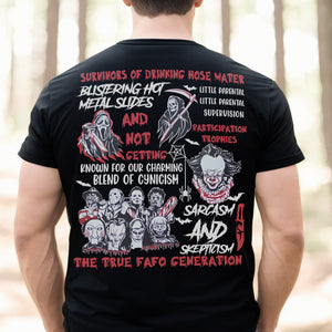 Gifts For Fan Shirt Halloween Horror Characters 01acxx050824 - Shirts - GoDuckee