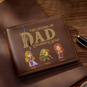 Personalized Gifts For Dad PU Leather Wallet 04NAQN040524PA Father's Day - PU Leather Wallet - GoDuckee