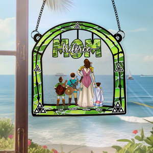 Personalized Gifts For Mom Window Hanging Suncatcher Ornament 03ohpu150225hg - Ornament - GoDuckee