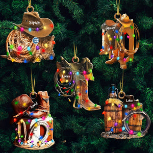 Personalized Gifts For Horse Lovers Christmas Ornament 01OHDT211124 - Ornament - GoDuckee