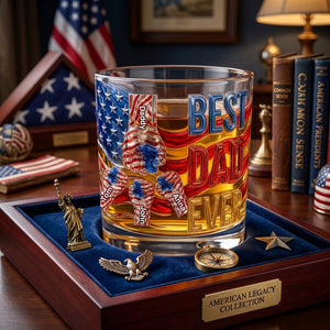 Power Fist Drinking Glass - Personalized Gifts For Dads 06ohlu220526 - Glass - GoDuckee