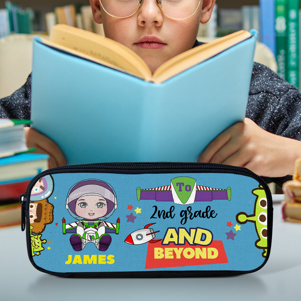 Personalized Gifts For Kids Pencil Case 05KADC110724HA - Pencil Case - GoDuckee