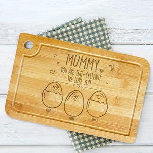 Personalized Gifts For Mom Engraved Cutting Board We Love You Mom - Home Decor - GoDuckee