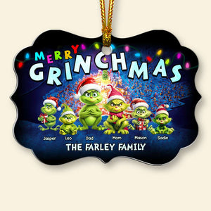 Personalized Gifts For Family Christmas Ornament 01ACDT250924 - Ornament - GoDuckee