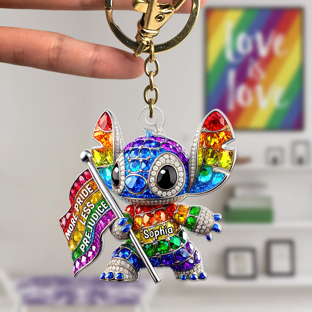 LGBT Keychain - Personalized Gifts For LGBT 02tgqn160525 - Keychains - GoDuckee