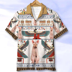 Cat Sphynx Custom Photo Hawaiian - Hawaiian Shirts - GoDuckee