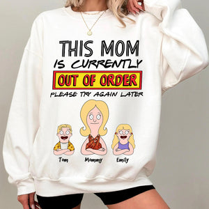 Personalized Gifts For Mom Shirt This Mom Is Currently 01KADT010325HG - Shirts - GoDuckee