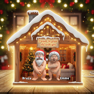 Naughty Old Couple Light Box- Personalized Gift For Couples 04OHLU311025 - Light Box - GoDuckee