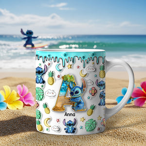 Custom Alphabet Letter Coffee Mug – Personalized Gifts for Cute Monsters 01tgqn110625 - Coffee Mug - GoDuckee