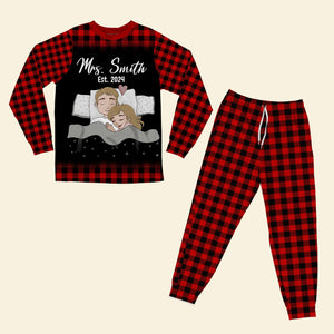 Personalized Gifts For Couple Pajama Set 05totn301024hg Mr. And Mrs. - Pajama Set - GoDuckee