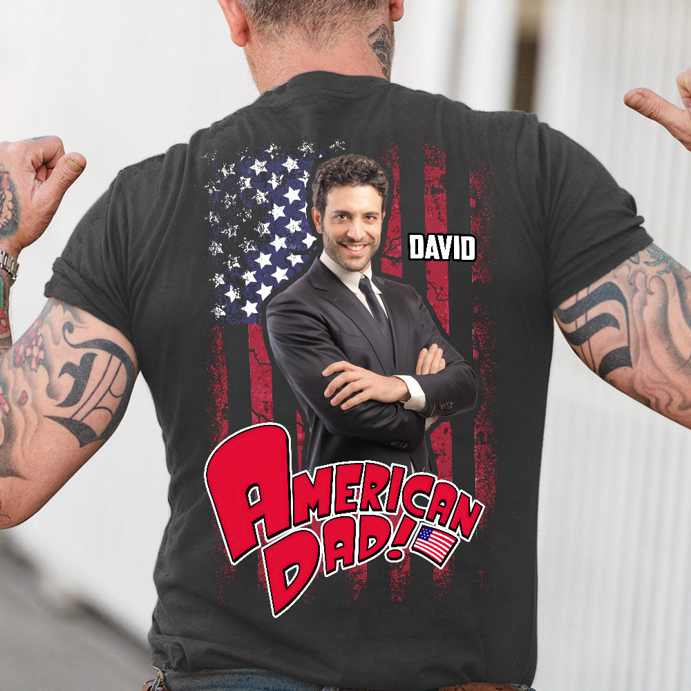 Dad Personalized Shirt Tshirt-05HUHN190423 - Shirts - GoDuckee