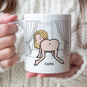 I Hope Your Day Is As Nice As My Butt-Personalized Coffee Mug-Gift For Couple- Funny Couple Mug - Coffee Mug - GoDuckee