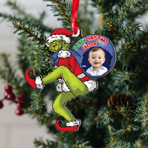 Custom Photo Gifts For Kids Christmas Ornament 01ohpu170924 - Ornament - GoDuckee