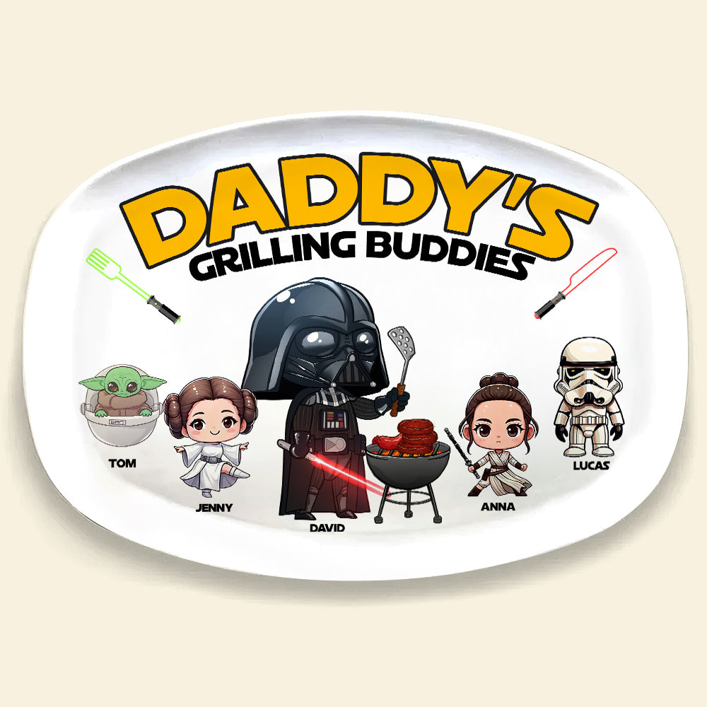 Personalized Gifts For Dad Plate 06natn290524 - Plates - GoDuckee