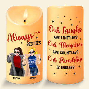 Personalized Gifts For Friends LED Candle, Cool Girl 01TGTN281024PA