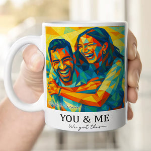 Cubism Art Mug Custom Photo Gifts For Art Lovers 05OHLU230725 - Coffee Mug - GoDuckee