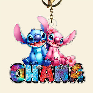 Personalized Gifts For Family Keychain 02OHQN110225 - Keychains - GoDuckee