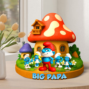Big Dad Acrylic Plaque - Personalized Gifts For Dad 01toqn050525 - Shaped Plaques - GoDuckee