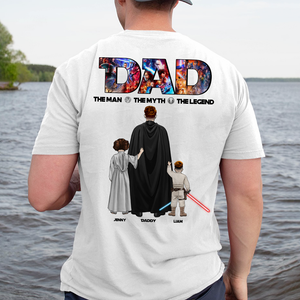 The Galaxy Dad Shirt - Personalized Gifts For Dad 01HUPU270525HHHG - Shirts - GoDuckee