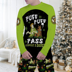 Christmas Gifts For Weed Lovers Pajama Set 151acxx260824 - Pajama Set - GoDuckee