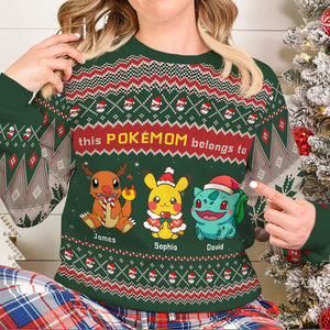 Personalized Christmas Gifts For Mom Ugly Sweater 03kadc130824 - Ugly Christmas Sweater - GoDuckee