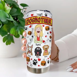 Dog Father Tumbler - Personalized Gifts For Dad 011xqqn020425hg - Tumbler Cup - GoDuckee