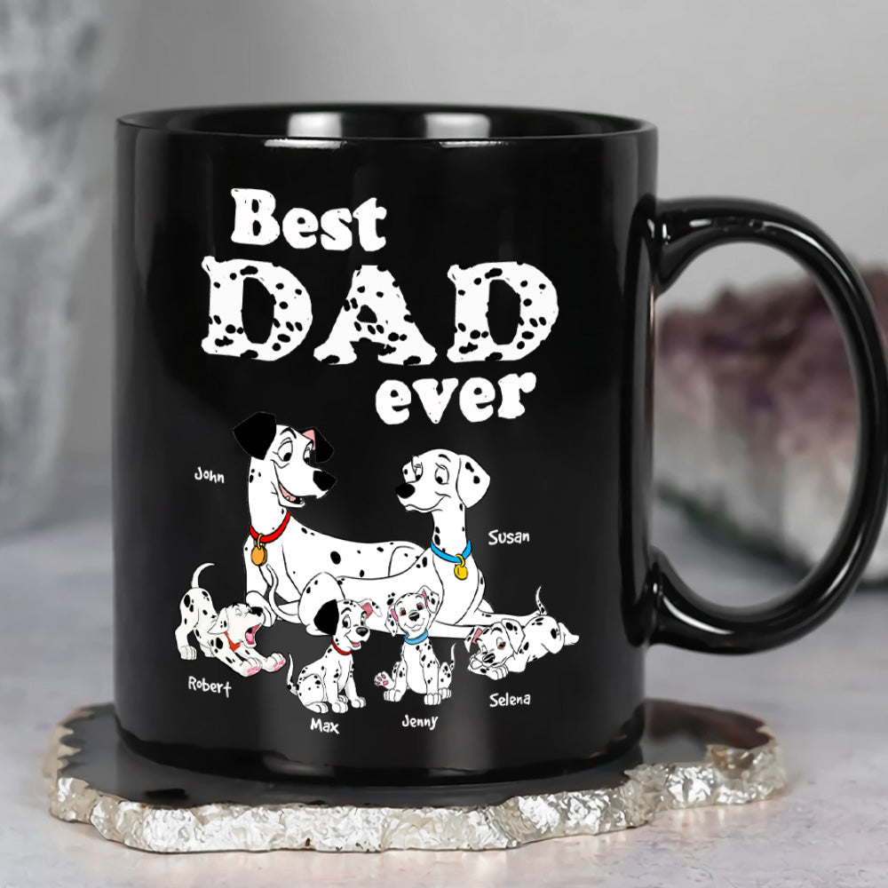 Best Dad Ever Personalized Coffee Mug 05nahn250523 - Coffee Mug - GoDuckee