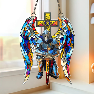 Armor of God Suncatcher Ornament- Personalized Gifts For Christian 06TGPU080725 - Ornament - GoDuckee