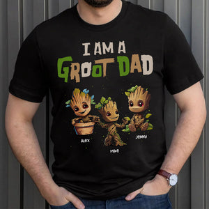 I Am A Dad Personalized Shirt, Gift For Family, 03huhn070623 - Shirts - GoDuckee