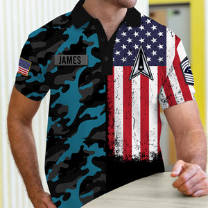 Personalized Gifts For Veteran Polo Shirt 02toqn010724 - 3D Shirts - GoDuckee