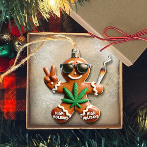 Personalized Gifts For Weed Lovers Ornament 02toqn251124 - Ornament - GoDuckee