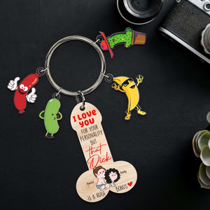 Personalized Gifts For Couple Keychain 05OHQN130624HH - Keychains - GoDuckee