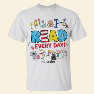 Read Across America 2D Shirt - Personalized Gifts For Teacher 04hutn110226 - Shirts - GoDuckee