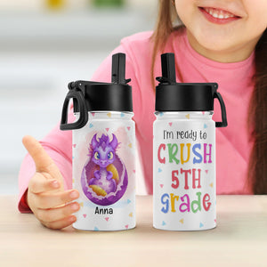 I'm Ready To Crush 3RD Grade-04htqn200623 Personalized 12oz Kid Tumbler - Kid Tumbler - GoDuckee