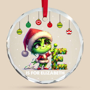 Personalized Christmas Gifts For Kids Crystal Ornament 01KAMH190924 - Ornament - GoDuckee