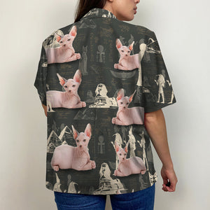Cat Lover Ancient Egypt & Nubia Personalized Hawaiian Shirt, Gift For Summer - Hawaiian Shirts - GoDuckee