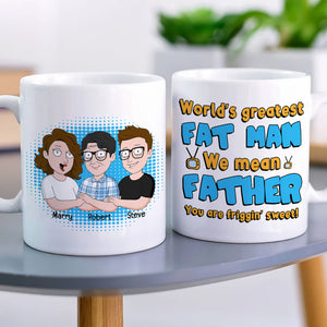 Dad Fat Man 03dnpo100623hh Personalized Coffee Mug - Coffee Mug - GoDuckee