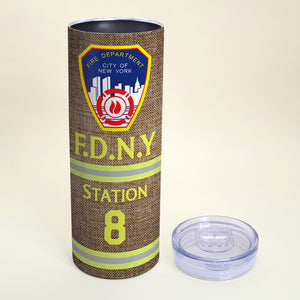 Custom Logo Gifts For Firefighter Tumbler 01pjqn010824 - Tumbler Cup - GoDuckee