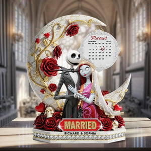 Married Couple Acrylic Plaque - Personalized Gifts For Couple 04OHQN250625 - Shaped Plaques - GoDuckee