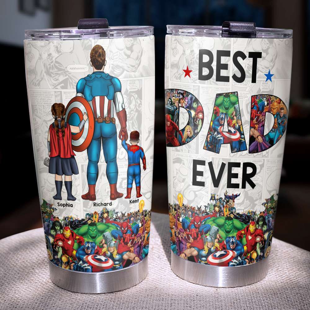 Personalized Gifts For Dad Tumbler 022qhqn190424pa - Tumbler Cups - GoDuckee