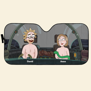 Personalized Gifts For Couple Windshield Sunshade 04katn200724hg - Doormat - GoDuckee